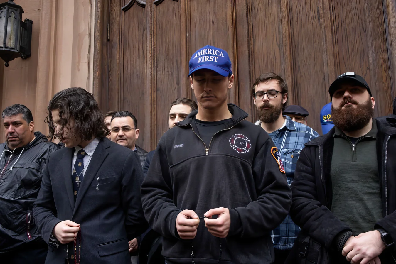 Rosary protest