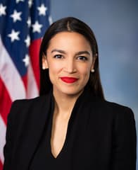 Portrait of Alexandria Ocasio-Cortez