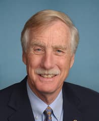 Portrait of Angus King